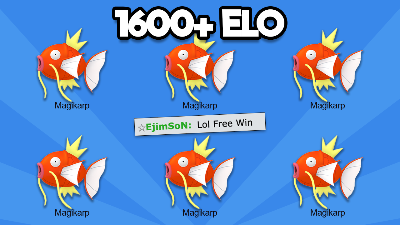 Team of Six Magikarps