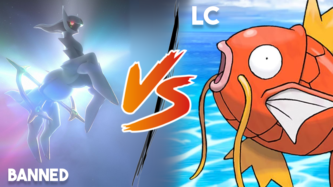 Arceus vs Magikarp